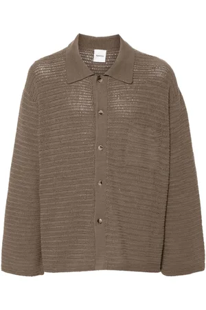 Nanushka NIcolas crochet-knit cardigan