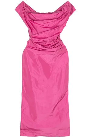 Staud Andrea off-shoulder midi dress