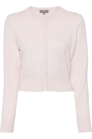 N.PEAL Ivy cropped cashmere cardigan