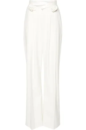 Seen Users Wrapped In Roses palazzo pants