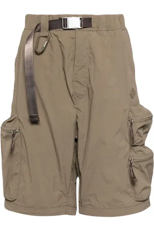 Spoonyard Belted wide-leg shorts