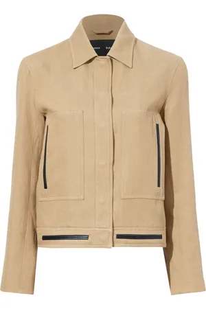 Proenza Schouler Cotton-linen blend jacket