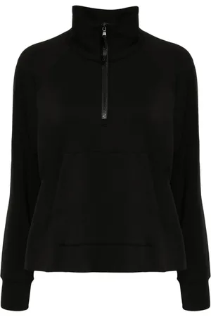 James Perse High-neck raglan-sleeves sweatshirt