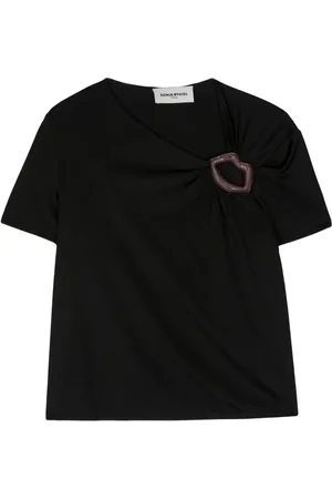Sonia by Sonia Rykiel Mouth-detail jersey T-shirt
