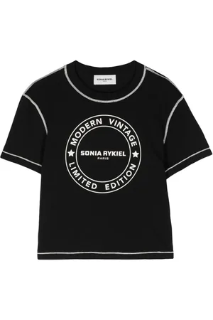 Sonia by Sonia Rykiel Logo-print cotton T-shirt