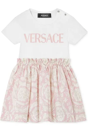 VERSACE Barocco-print T-Shirt dress