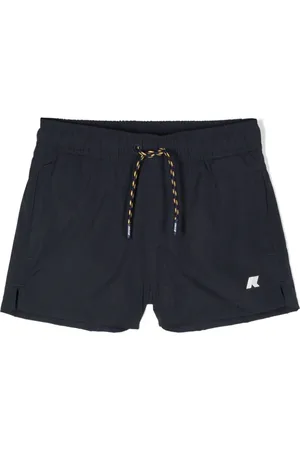 K-Way Hazel logo-patch swim shorts