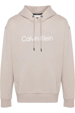 Calvin Klein Rubberised-logo hoodie