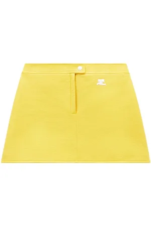 Courrèges Iconique vinyl skirt