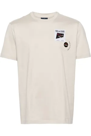 Paul & Shark Logo-patch cotton T-shirt