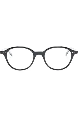 GARRETT LEIGHT Franklin round-frame glasses