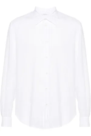 Malo Button-up linen shirt