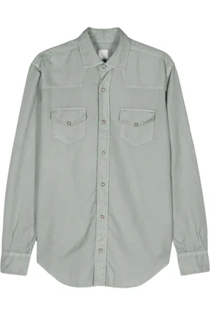 ELEVENTY Long-sleeve poplin shirt