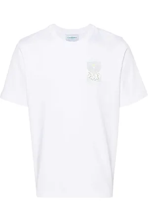 Casablanca Tennis Pastelle cotton T-shirt