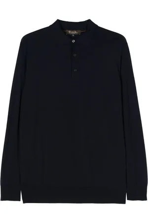 Loro Piana Fine-knit polo shirt