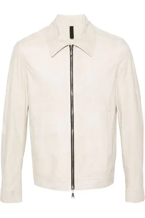 TAGLIATORE Suede zipped jacket