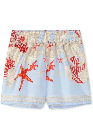 VERSACE Barocco Sea silk shorts