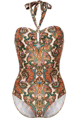 ZIMMERMANN Ottie paisley-print swimsuit