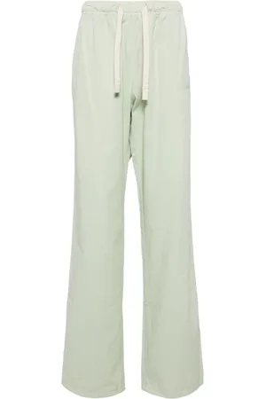Palm Angels Wide-leg cotton trousers