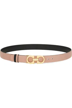 Salvatore Ferragamo Gancini reversible leather belt