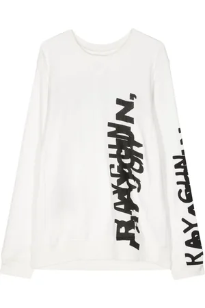 Takahiromiyashita The Soloist Graffiti-print long-sleeve sweatshirts