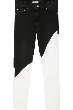UNDERCOVER Colour-blocked skinny jeans