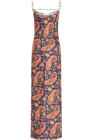 Paco rabanne Paisley Nuisette Maxi Dress
