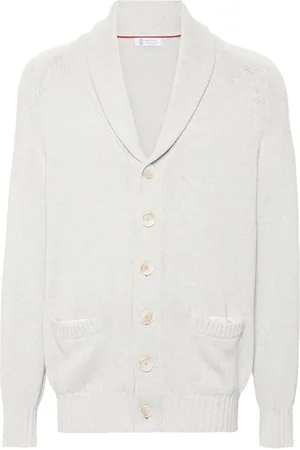 Brunello Cucinelli Button-up cotton cardigan