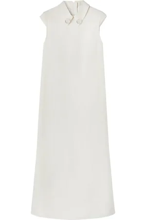 Jil Sander Chelsea-collar shift long dress