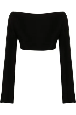 MUGLER Backless cropped jacket