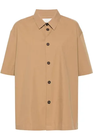 STUDIO NICHOLSON Button-up cotton shirt