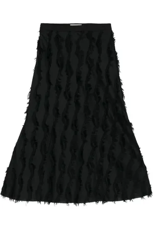 Muller Of Yoshiokubo Surge fringed maxi skirt