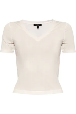 RAG&BONE V-neck ribbed T-shirt