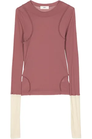 Muller Of Yoshiokubo Extra-long-sleeves cotton top