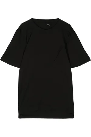 TRANSIT Round-neck cotton-blend T-shirt