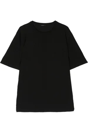 TRANSIT Round-neck cotton T-shirt