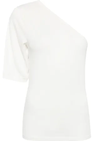 THOM KROM One-shoulder soft-jersey top
