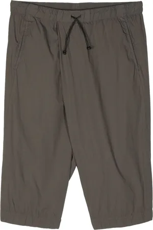 TRANSIT Drop-crotch cotton shorts