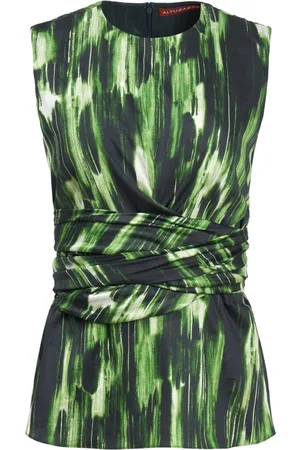 Altuzarra Toppi abstract-pattern top