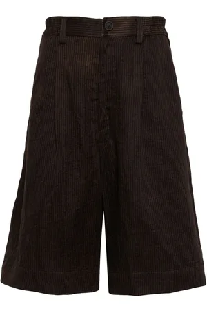ZIGGY CHEN Striped bermuda shorts