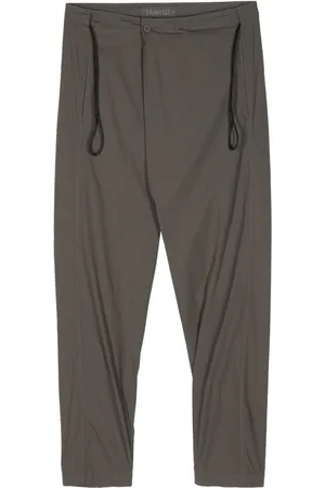 TRANSIT Drop-crotch cotton trousers