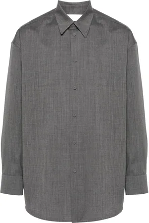 Jil Sander Textured wool overshirt