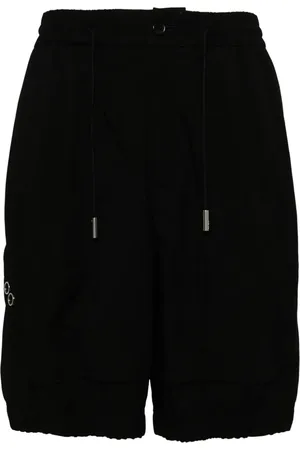 SONGZIO Eyelet-detail drawstring-waist track shorts