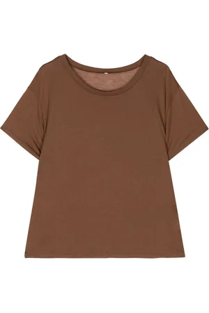 Baserange Stud-detailing round-neck t-shirt