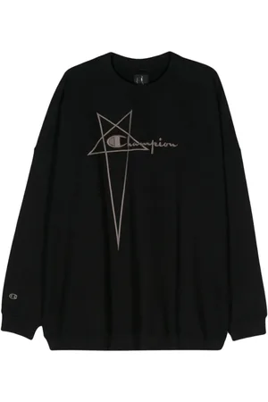 Rick Owens Logo-embroidered sweatshirt