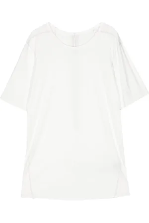 ISAAC SELLAM EXPERIENCE Zip-detailing organic cotton t-shirt