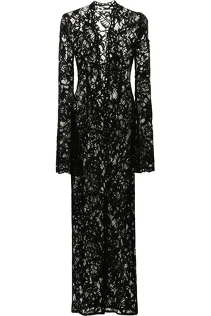 MANURI Sally lace midi dress