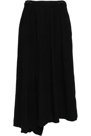 YOHJI YAMAMOTO Asymmetric cotton trousers