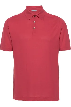 ZANONE Short-sleeve cotton polo shirt