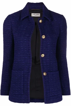 Saint Laurent Fitted tweed blazer